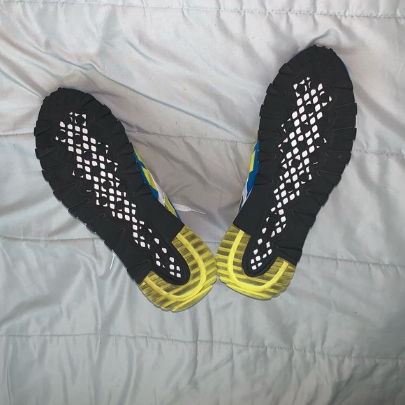 Mens Reebok Classic Leather Legacy Dynamic Blue Red Shoes Sneakers Size 10 - Picture 6 of 7